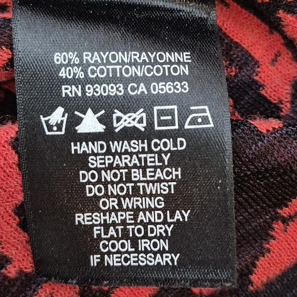 Nic + Zoe Abstract Animal Print Sweater Dress - Size M - Picture 12 of 12